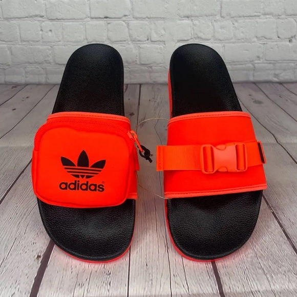 Adidas Originals Women’s Pouchylette Slides Sandals Size 11 (GY1009) - Picture 1 of 13